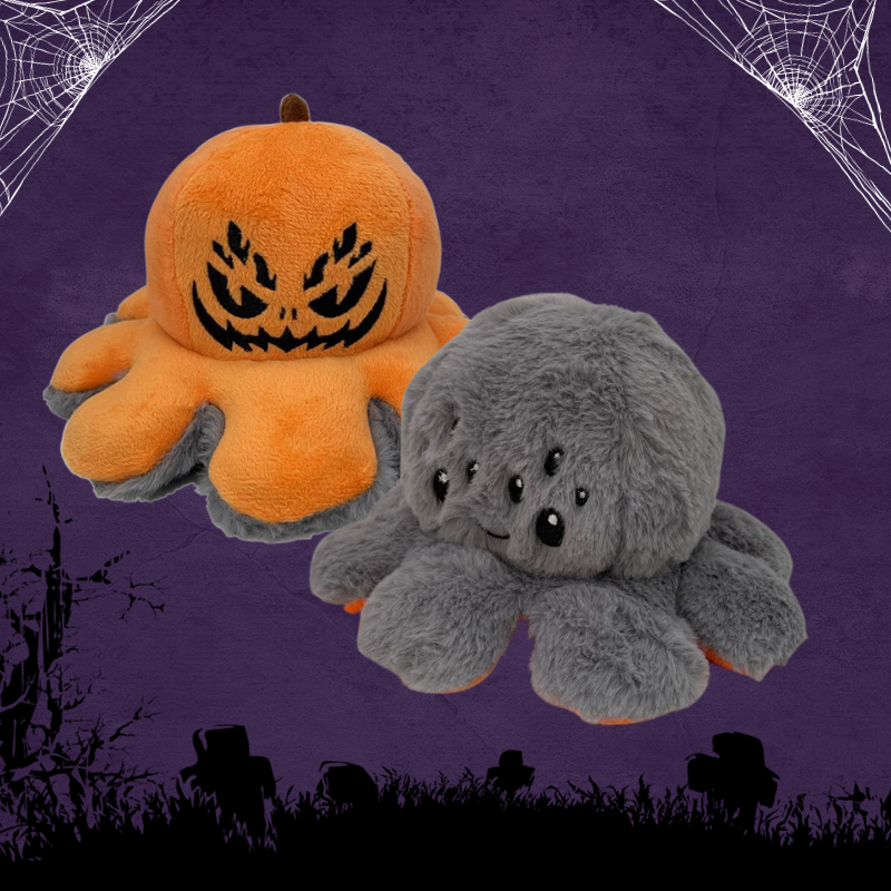 Double-sided Reversible Halloween Plushie