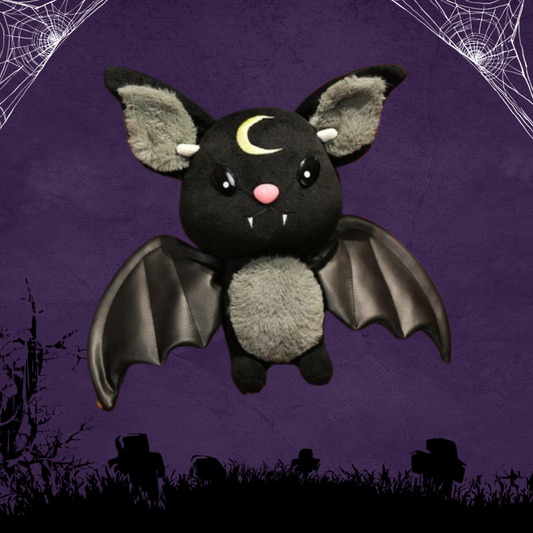 Dark Moon Plush Bat