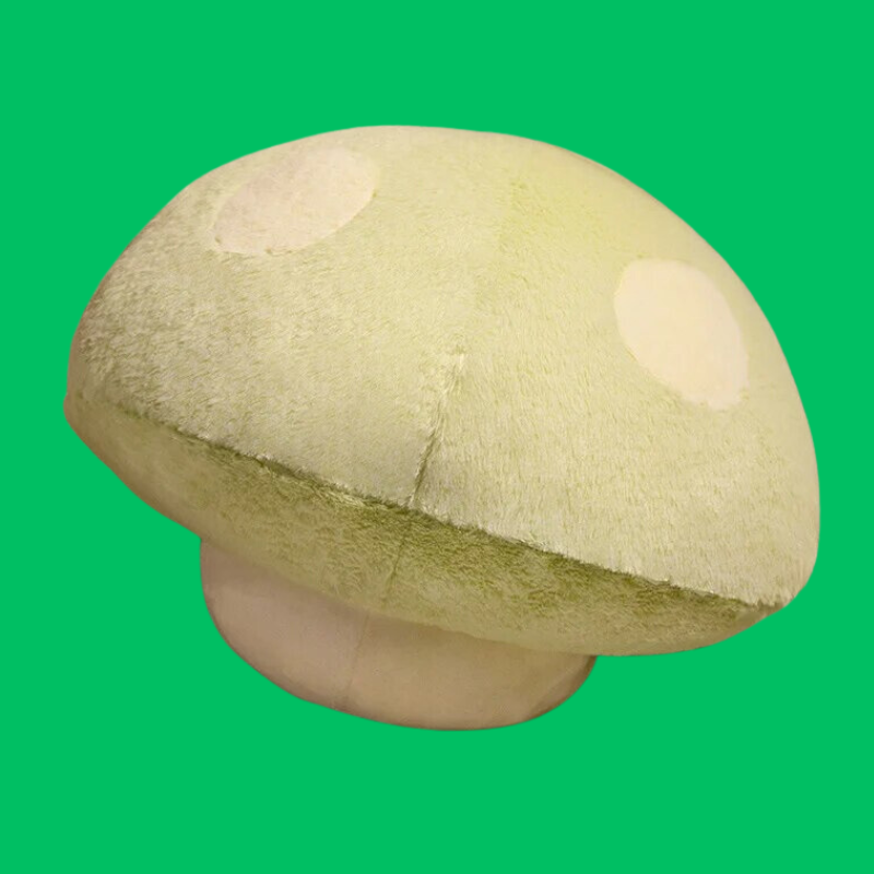 Colorful Mushroom Pillow