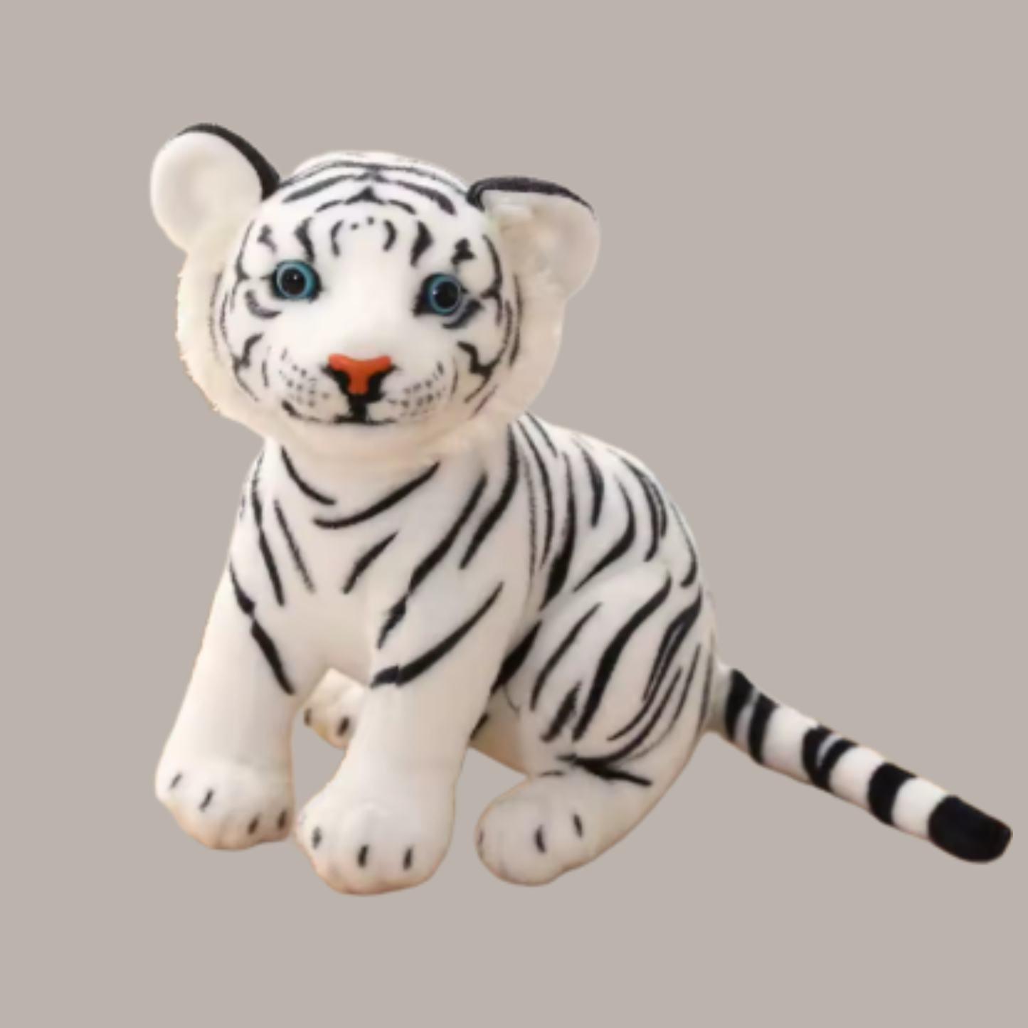 Tango the Baby Tiger Plush – Orange & White