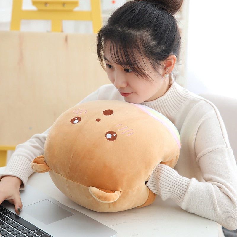 Kawaii Bear Plushie with Blanket