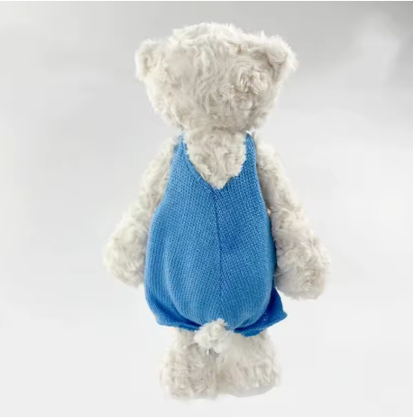 Blueberry the Teddy Bear – Kawaii Plush With Outfit