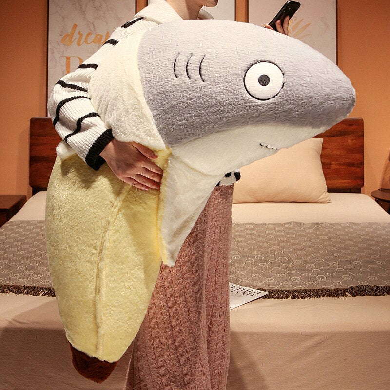 Peel 'n' Shark Kawaii Plushie