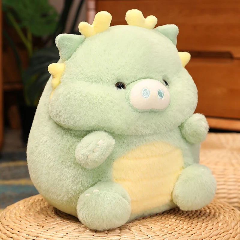 Kawaii Dinosaur Pig Plushie