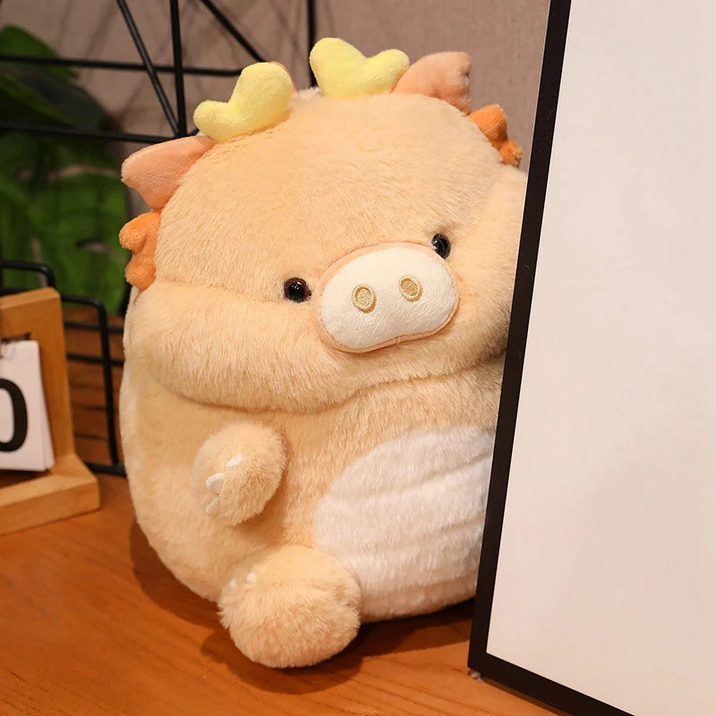 Kawaii Dinosaur Pig Plushie