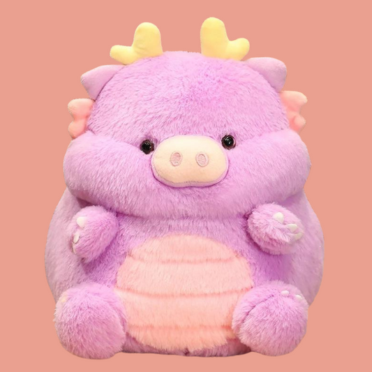 Kawaii Dinosaur Pig Plushie