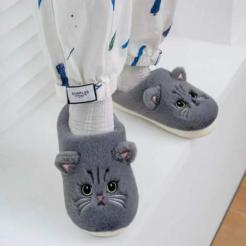 Cute Cat Slippers