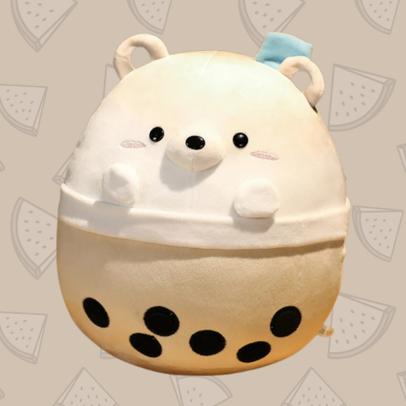 Kawaii Polo Bear Boba Plushie