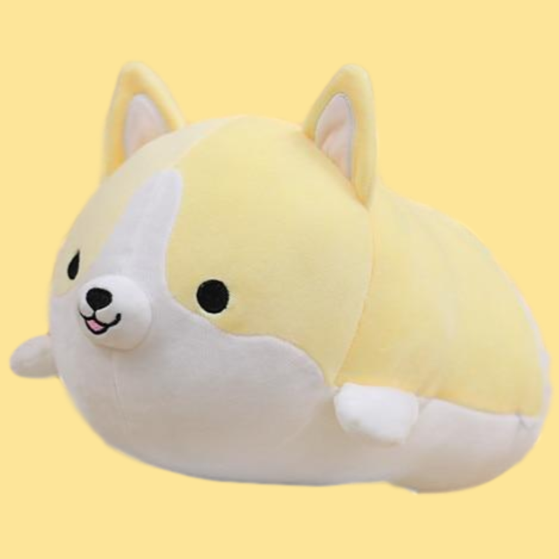 Happy Corgi Plushie