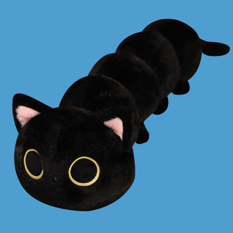 Giant Caterpillar Plushie Cat