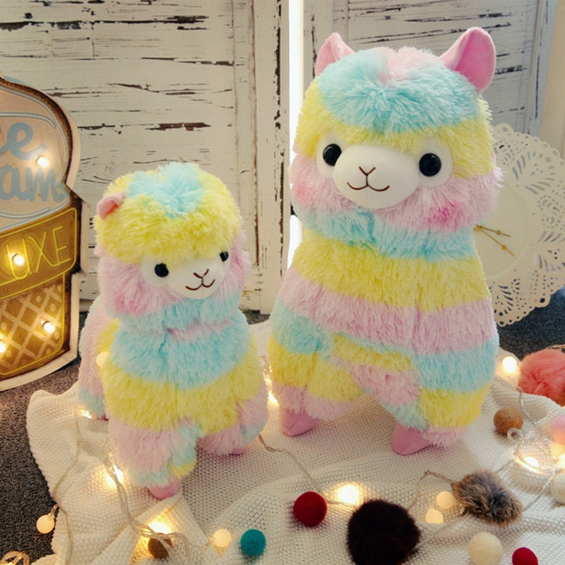 Alpacasso Rainbow Alpaca Plushie