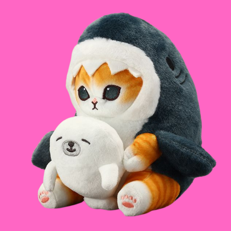 Kawaii Shark Cat