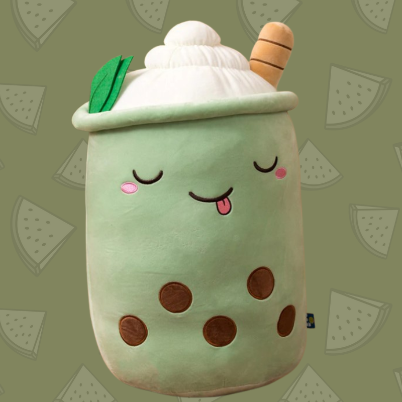 Kawaii Grape Sugar Boba Plushie