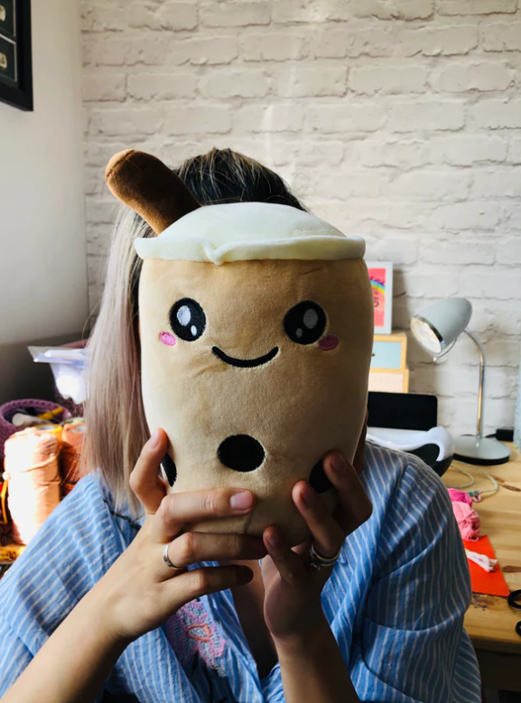 Kawaii Stuffed Boba Plushie