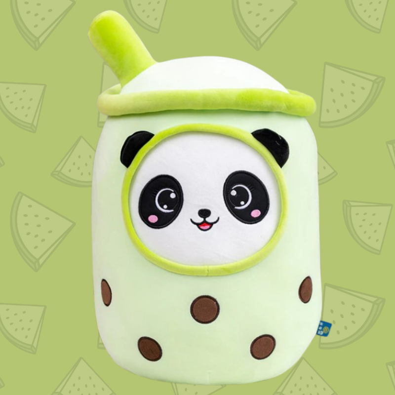 Kawaii Fruity Boba Bear Plushie