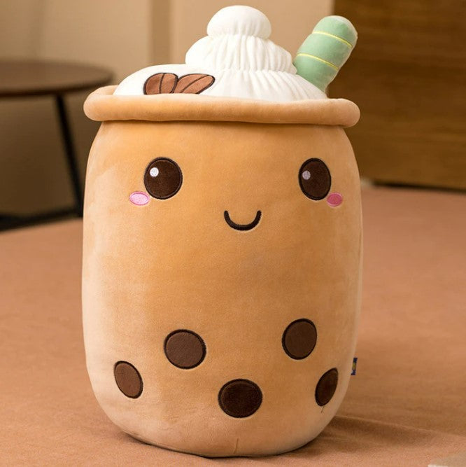 Kawaii Brown Sugar Boba Plushie