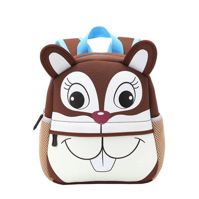 Kawaii 3D Animal Kids Backpack