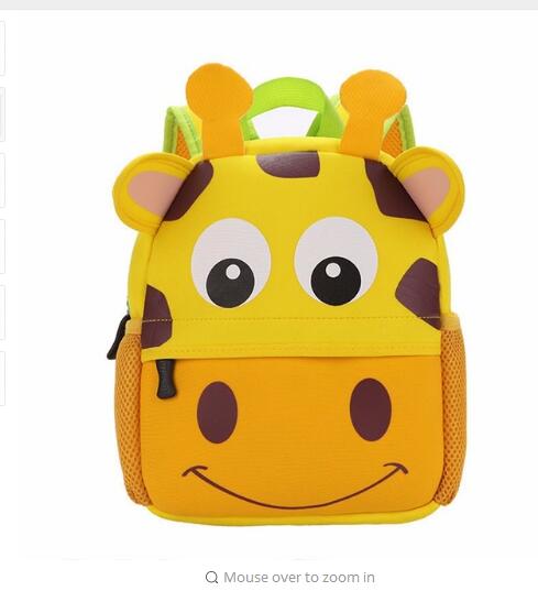 Kawaii 3D Animal Kids Backpack