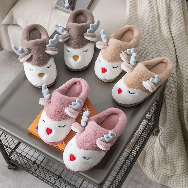 Reindeer Slippers