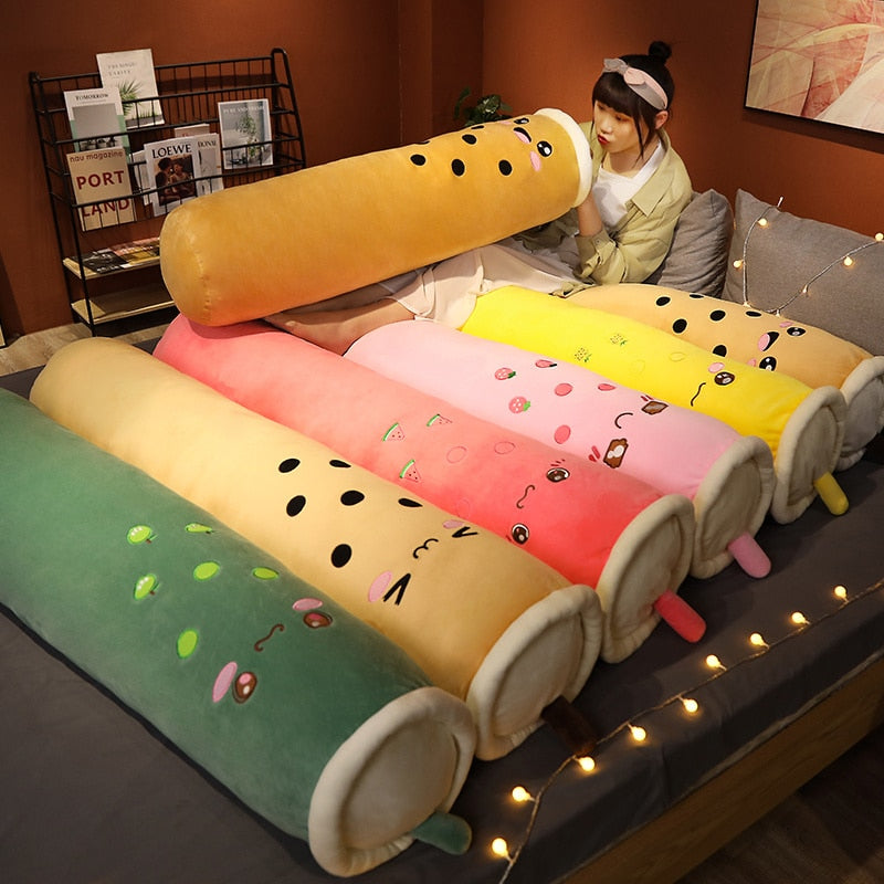 Super Long Boba Tea Plushie