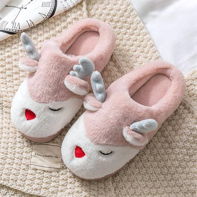 Reindeer Slippers