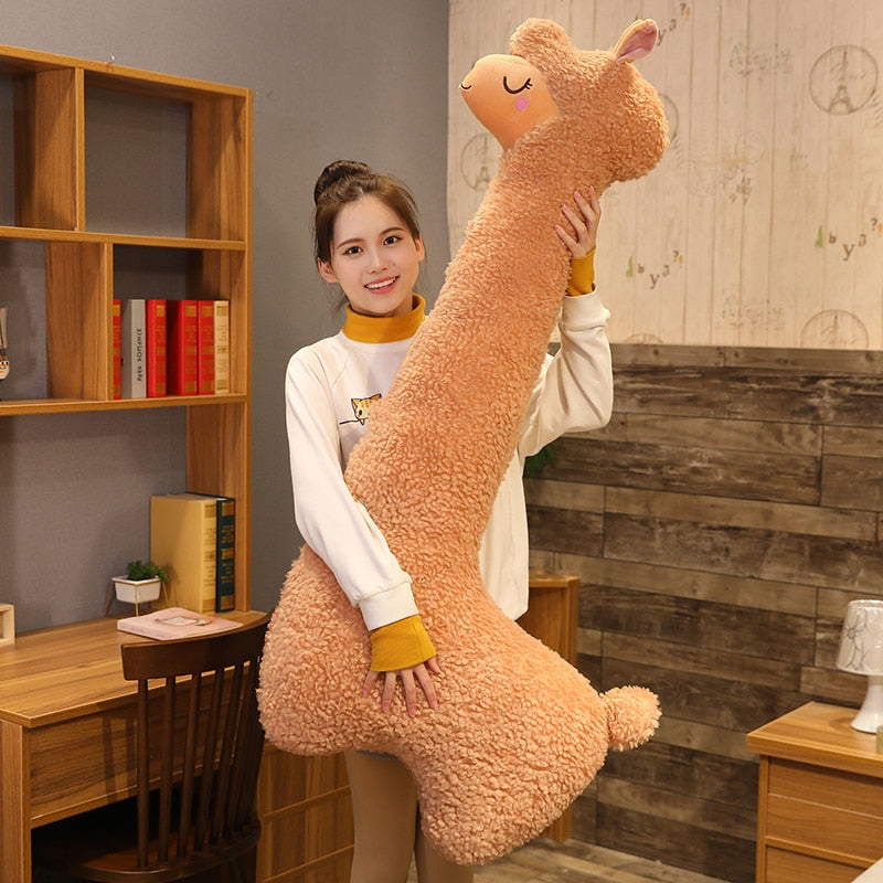 Kawaii Alpaca Plush Pillow