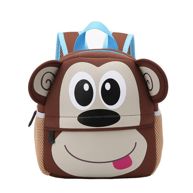 Kawaii 3D Animal Kids Backpack