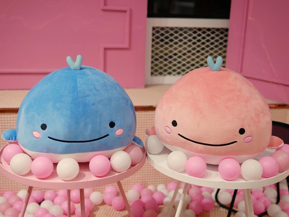 Smiling Whale Plush Toy