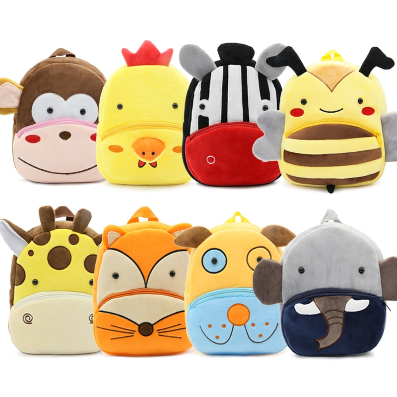 Kawaii 3D Animal Kids Backpack