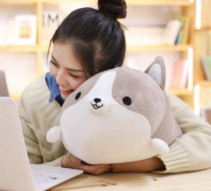 Happy Corgi Plushie