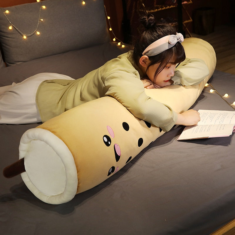 Super Long Boba Tea Plushie