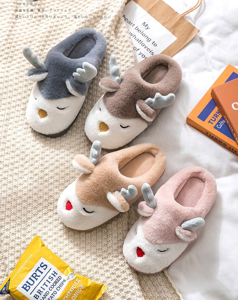 Reindeer Slippers