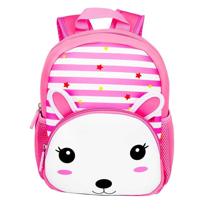 Kawaii 3D Animal Kids Backpack