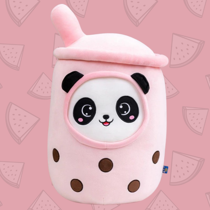 Kawaii Fruity Boba Bear Plushie