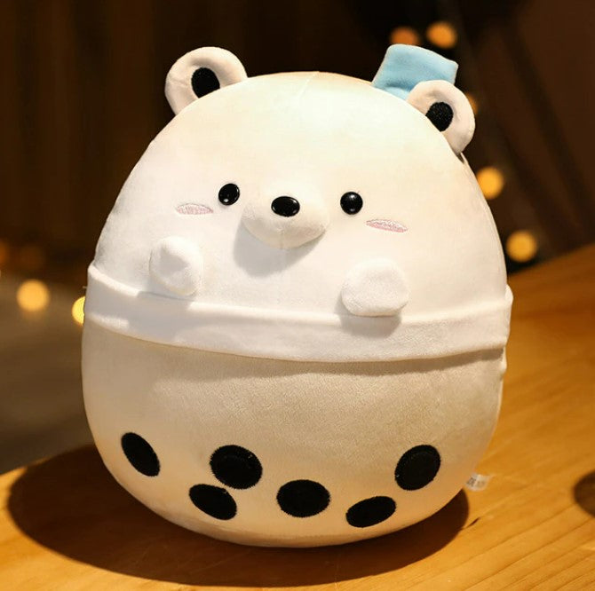 Kawaii Polo Bear Boba Plushie