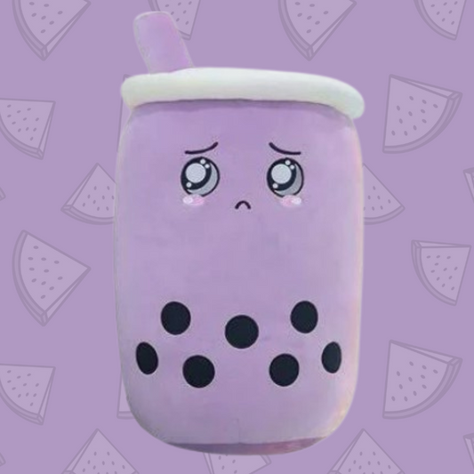 Taro and Matcha Boba Plushie