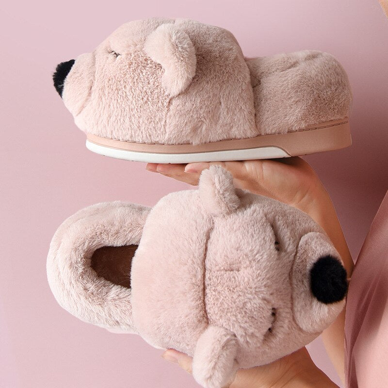 Soft Bear Hug Slippers