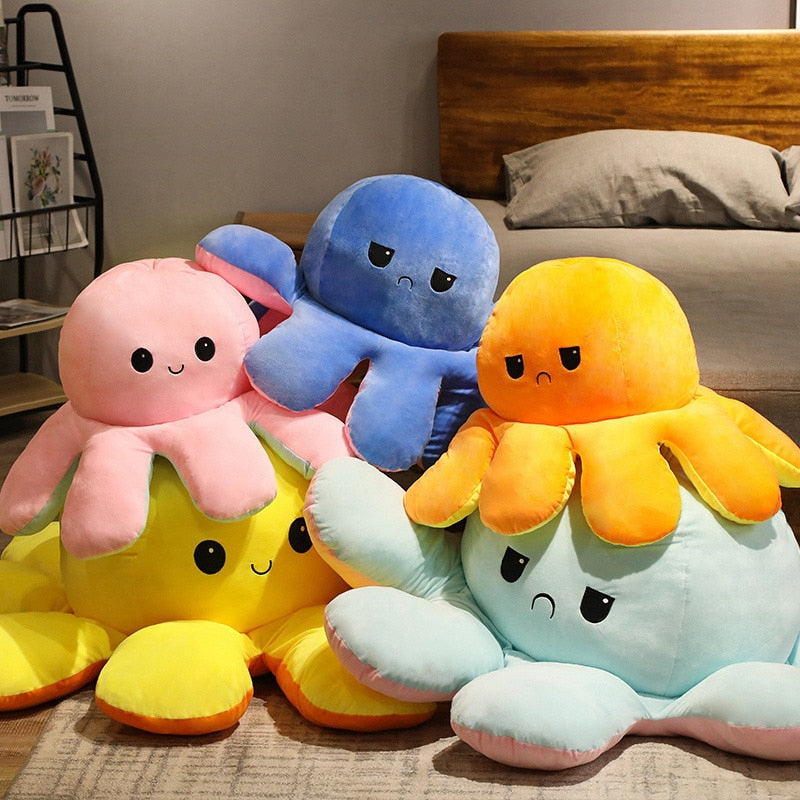 Omar the Reversible Octopus Plushie