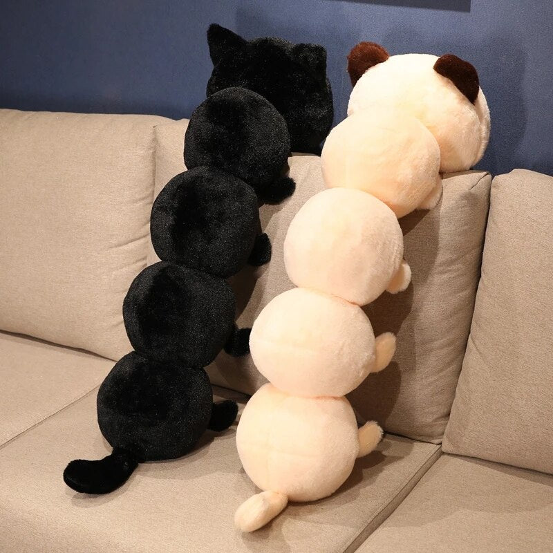 Giant Caterpillar Plushie Cat