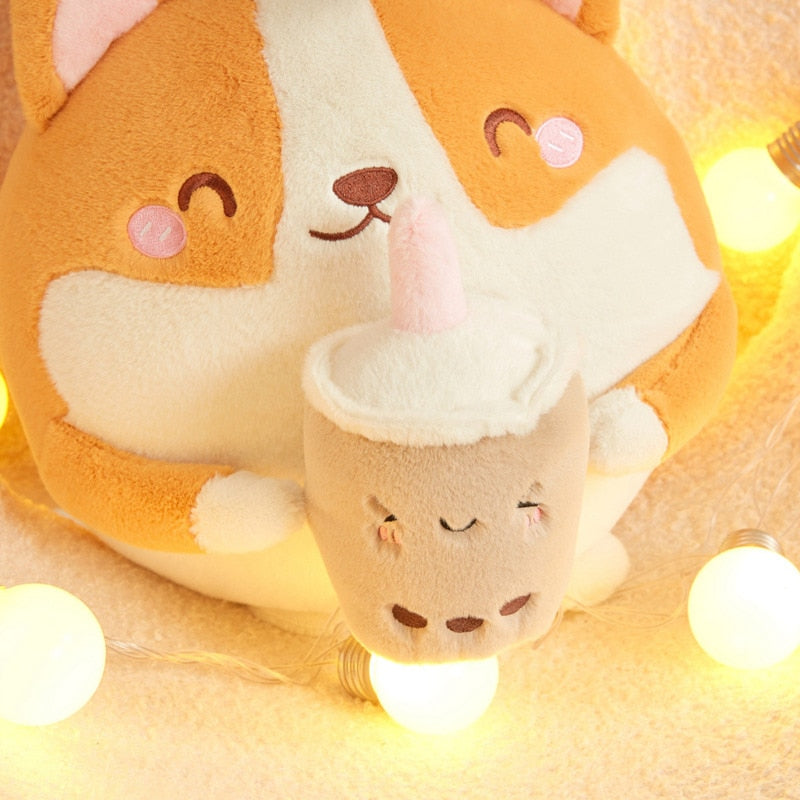 Cute Boba Tea-Corgi