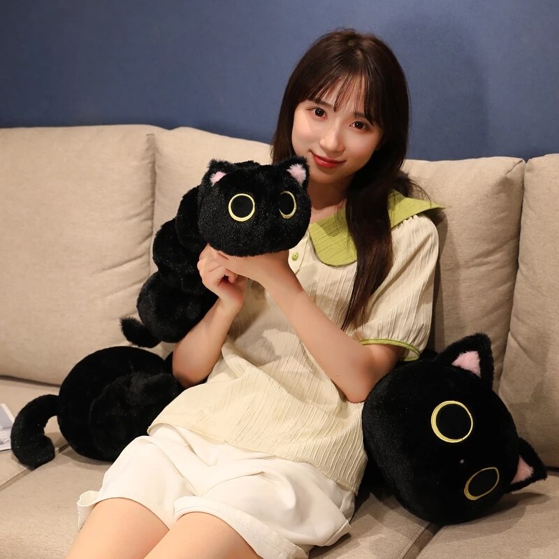 Giant Caterpillar Plushie Cat