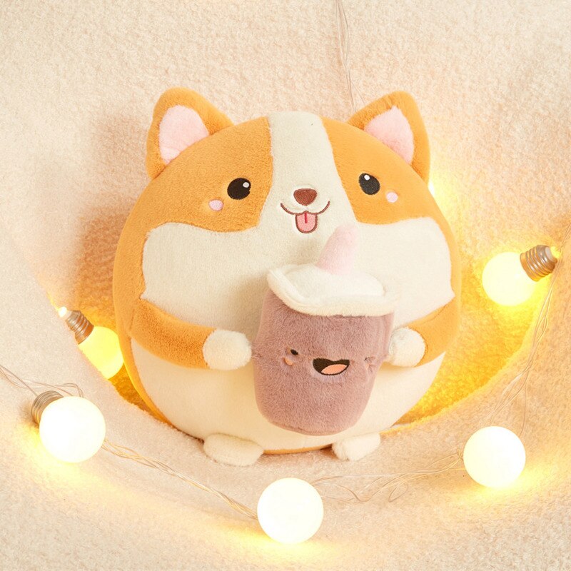 Cute Boba Tea-Corgi