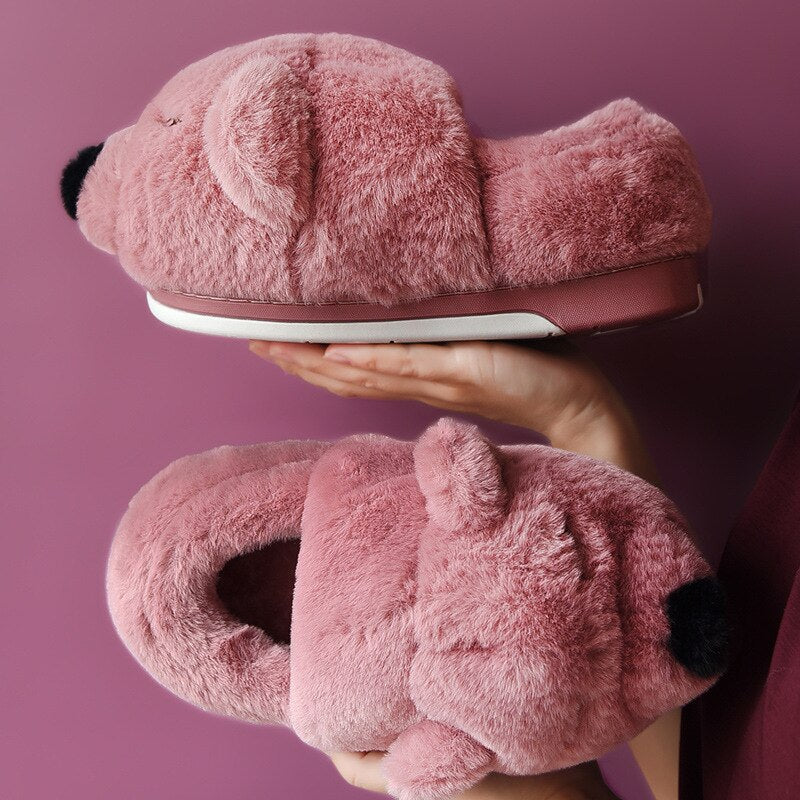 Soft Bear Hug Slippers