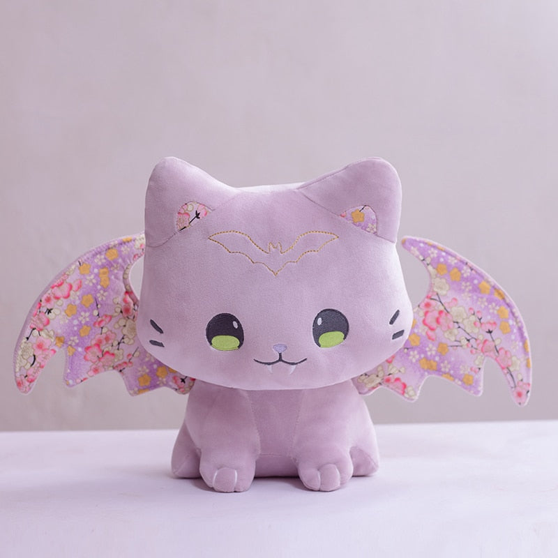Cute Bat-Cat Plushie