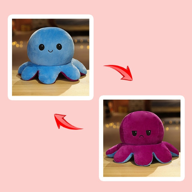 Omar the Reversible Octopus Plushie