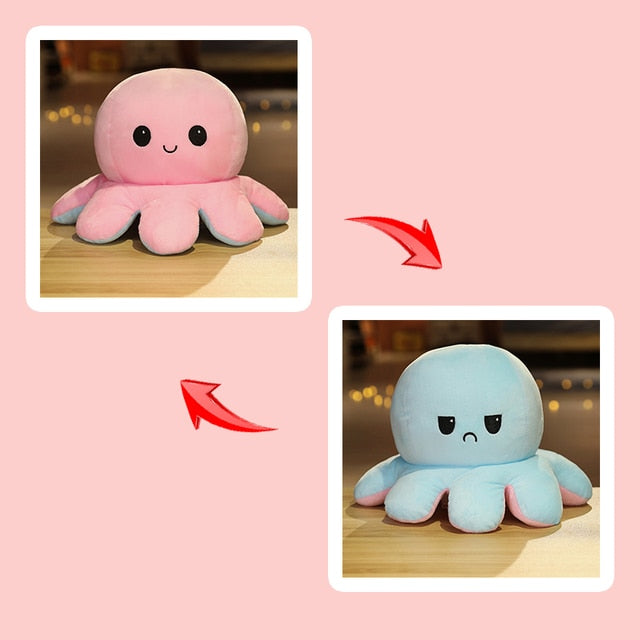 Omar the Reversible Octopus Plushie