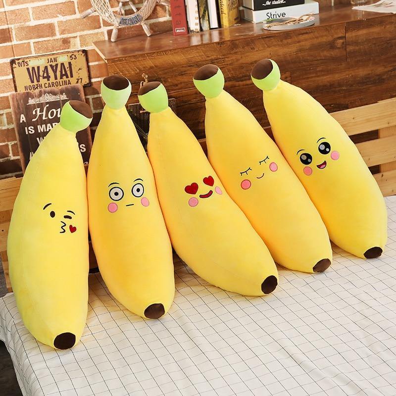 Emoji Banana Stuffed Plush Toy - StuffedWithLove.store