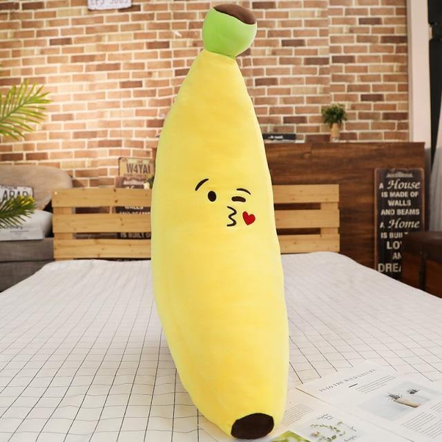 Emoji Banana Stuffed Plush Toy - StuffedWithLove.store
