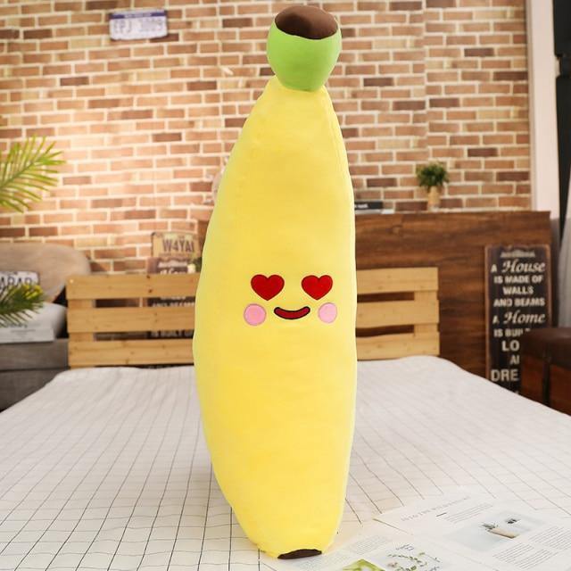 Emoji Banana Stuffed Plush Toy - StuffedWithLove.store