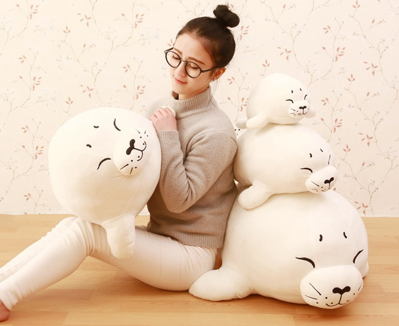 Sleepy Seal Plush